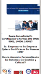 Mobile Screenshot of certificacionisonormas.com