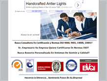 Tablet Screenshot of certificacionisonormas.com